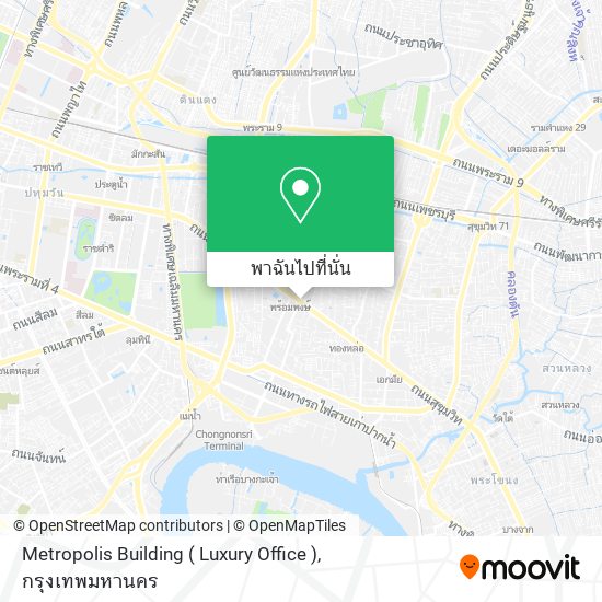 Metropolis Building ( Luxury Office ) แผนที่