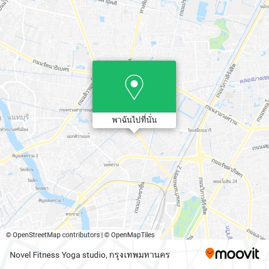 Novel Fitness Yoga studio แผนที่