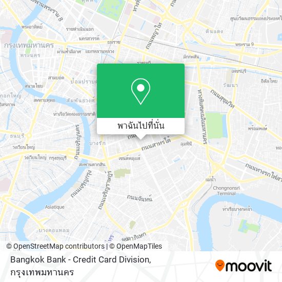 Bangkok Bank - Credit Card Division แผนที่