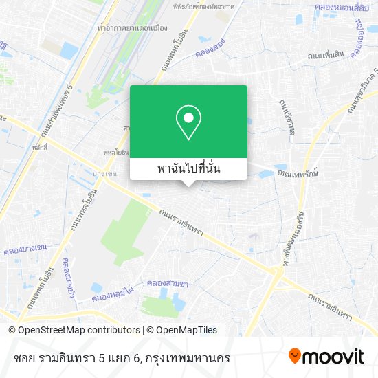 ซอย รามอินทรา 5 แยก 6 แผนที่