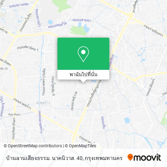 บ้านลานเสียงธรรม.  นาคนิวาส. 40 แผนที่