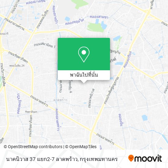 นาคนิวาส 37 แยก2-7 ลาดพร้าว แผนที่