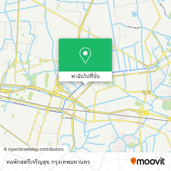 หอพักสตรีเจริญสุข แผนที่