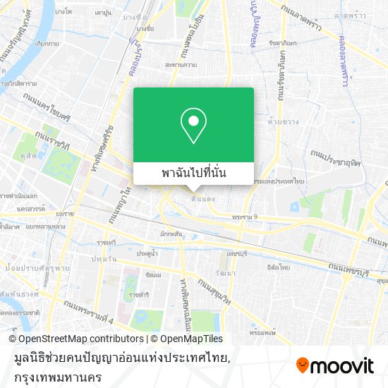 มูลนิธิช่วยคนปัญญาอ่อนแห่งประเทศไทย แผนที่