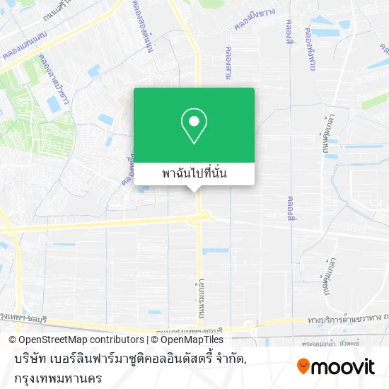 บริษัท เบอร์ลินฟาร์มาซูติคอลอินดัสตรี้ จำกัด แผนที่