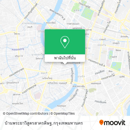 บ้านพระยาวิสูตรสาครดิษฐ แผนที่