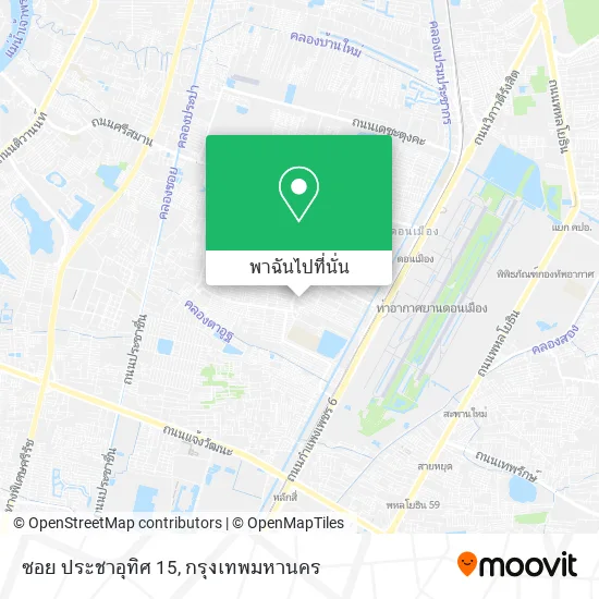ซอย ประชาอุทิศ 15 แผนที่