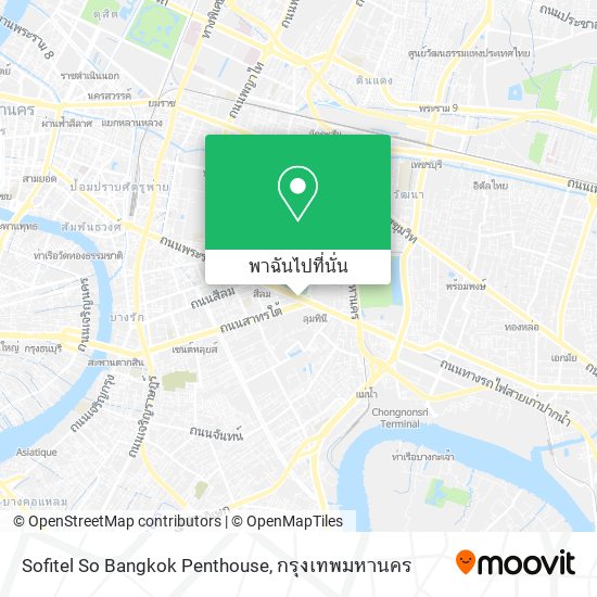 Sofitel So Bangkok Penthouse แผนที่