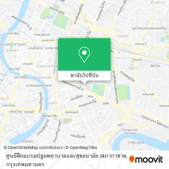 ศูนย์ฝึกอบรมปฐมพยาบาลและสุขอนามัย |สภากาชาด แผนที่