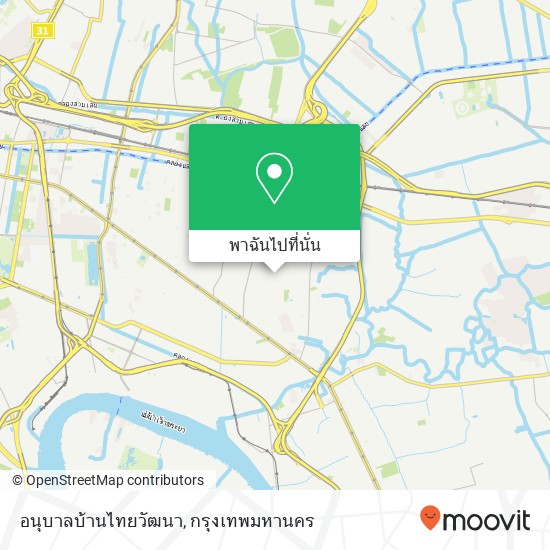 อนุบาลบ้านไทยวัฒนา แผนที่