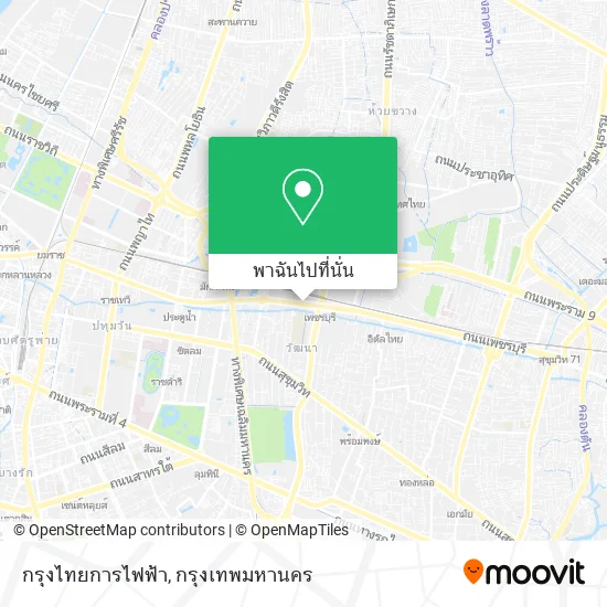 กรุงไทยการไฟฟ้า แผนที่