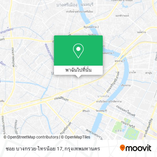 ซอย บางกรวย-ไทรน้อย 17 แผนที่