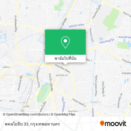 พหลโยธิน 33 แผนที่