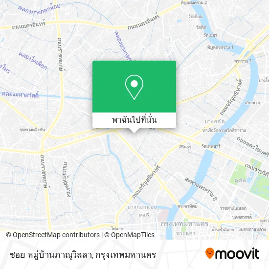 ซอย หมู่บ้านภาณุวิลลา แผนที่