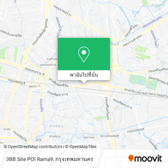 3BB Site POI Rama9 แผนที่