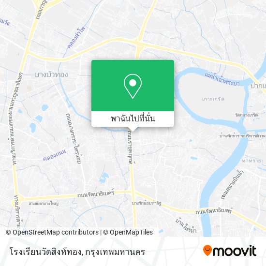 โรงเรียนวัดสิงห์ทอง แผนที่