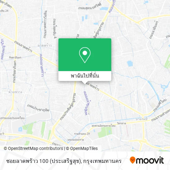 ซอยลาดพร้าว 100 (ประเสริฐสุข) แผนที่