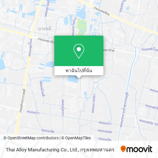 Thai Alloy Manufacturing Co., Ltd. แผนที่