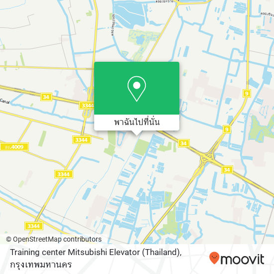 Training center Mitsubishi Elevator (Thailand) แผนที่