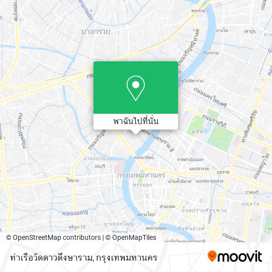 ท่าเรือวัดดาวดึงษาราม แผนที่