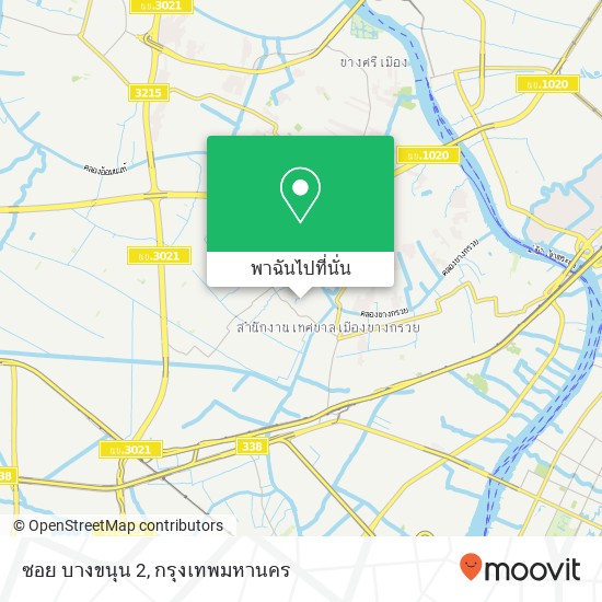 ซอย บางขนุน 2 แผนที่