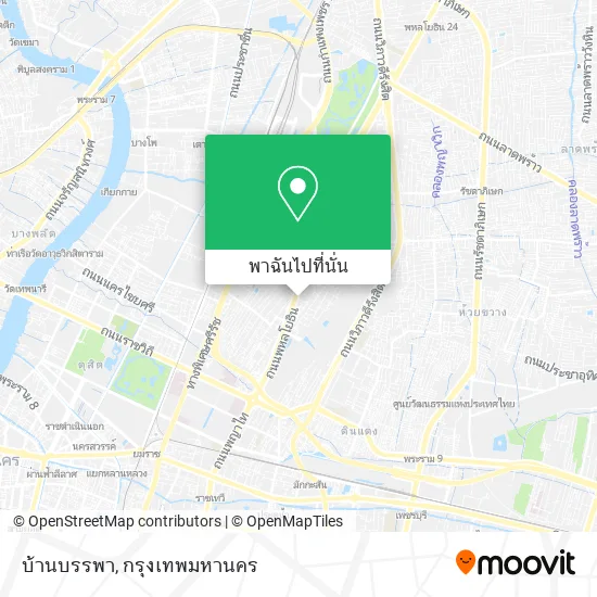 บ้านบรรพา แผนที่