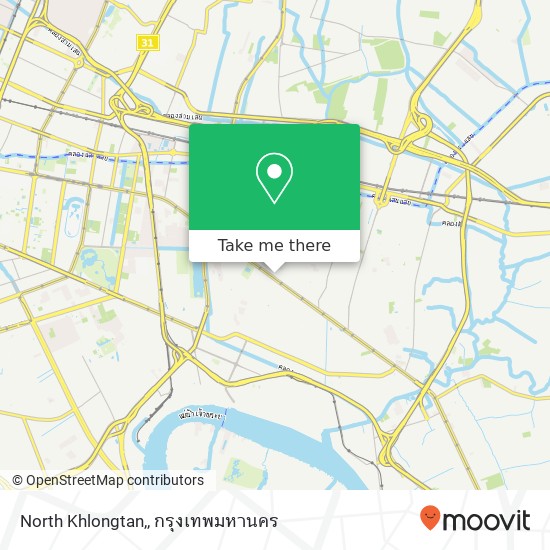 North Khlongtan, แผนที่
