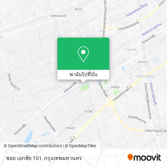 ซอย เอกชัย 101 แผนที่