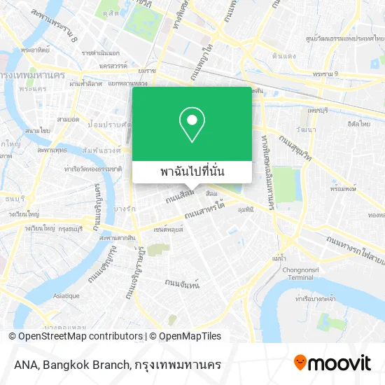 ANA, Bangkok Branch แผนที่