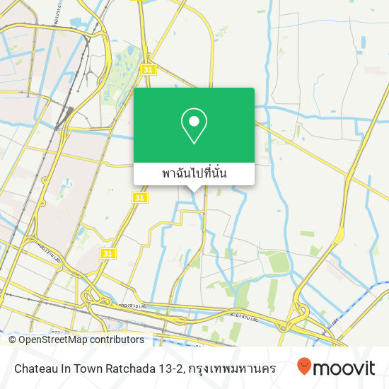 Chateau In Town Ratchada 13-2 แผนที่