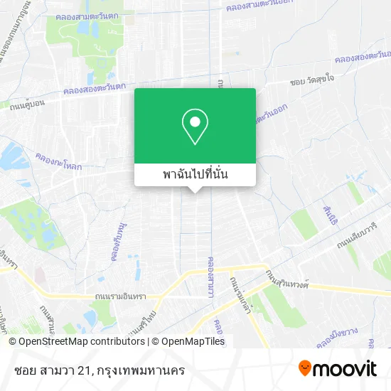 ซอย สามวา 21 แผนที่