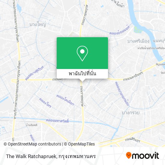 The Walk Ratchapruek แผนที่