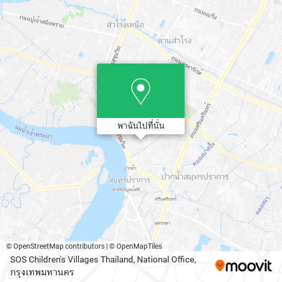 SOS Children's Villages Thailand, National Office แผนที่