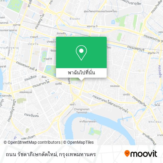 ถนน รัชดาภิเษกตัดใหม่ แผนที่