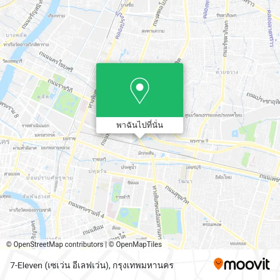 7-Eleven (เซเว่น อีเลฟเว่น) แผนที่