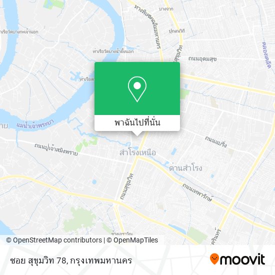 ซอย สุขุมวิท 78 แผนที่