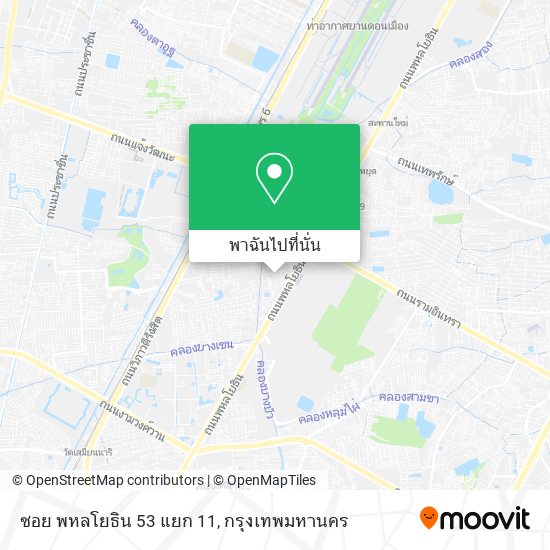 ซอย พหลโยธิน 53 แยก 11 แผนที่