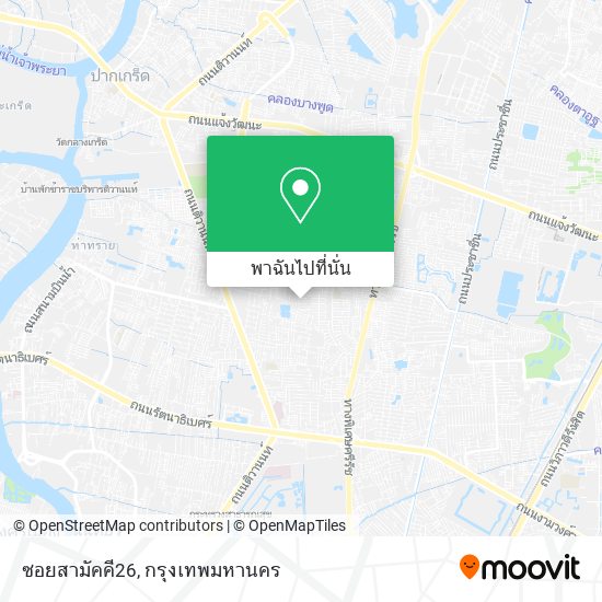 ซอยสามัคคี26 แผนที่