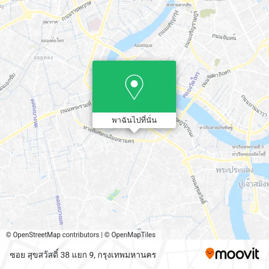 ซอย สุขสวัสดิ์ 38 แยก 9 แผนที่