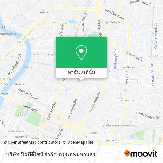 บริษัท นิสป์ดีไซน์ จำกัด แผนที่