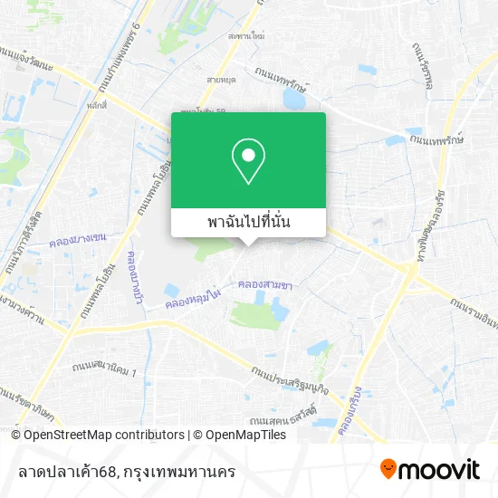 ลาดปลาเค้า68 แผนที่