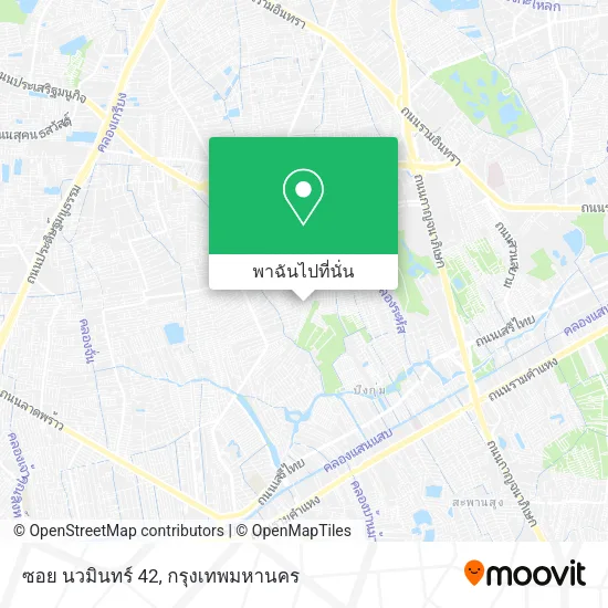 ซอย นวมินทร์ 42 แผนที่