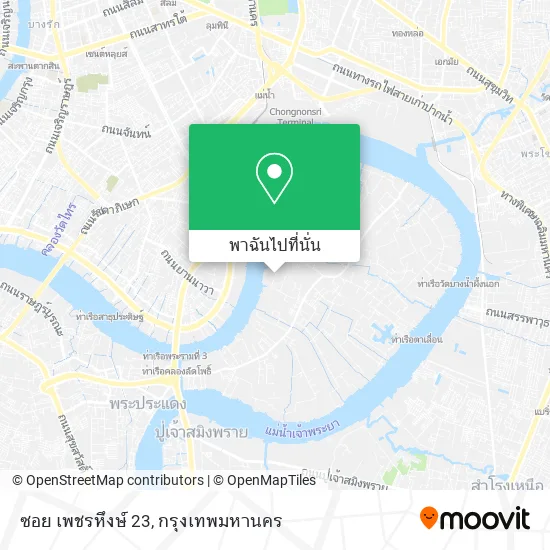 ซอย เพชรหึงษ์ 23 แผนที่