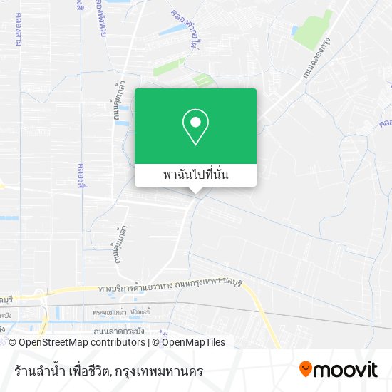 ร้านลำน้ำ เพื่อชีวิต แผนที่