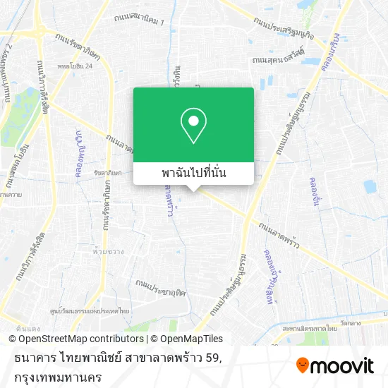 ธนาคาร ไทยพาณิชย์ สาขาลาดพร้าว 59 แผนที่