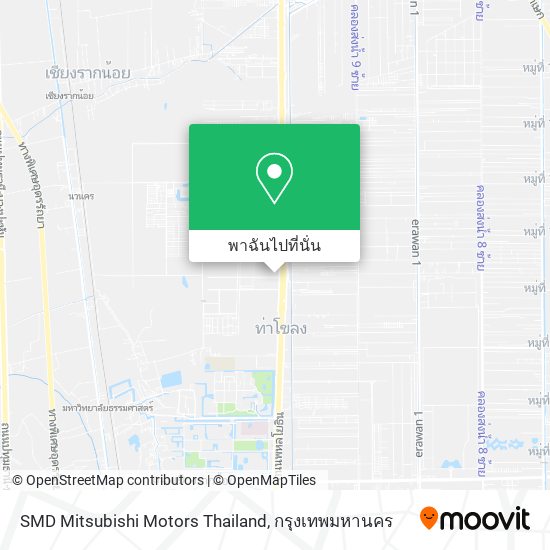 SMD Mitsubishi Motors Thailand แผนที่