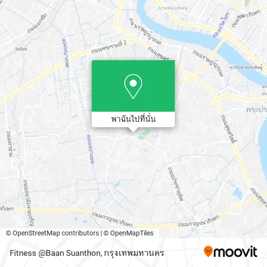 Fitness @Baan Suanthon แผนที่