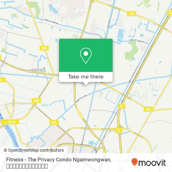 Fitness - The Privacy Condo Ngamwongwan แผนที่