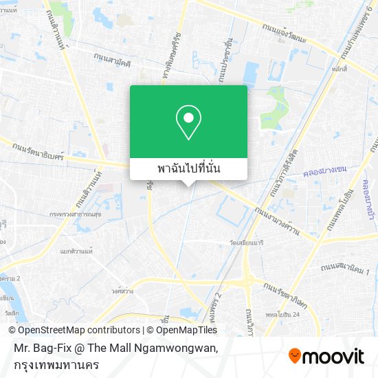 Mr. Bag-Fix @ The Mall Ngamwongwan แผนที่