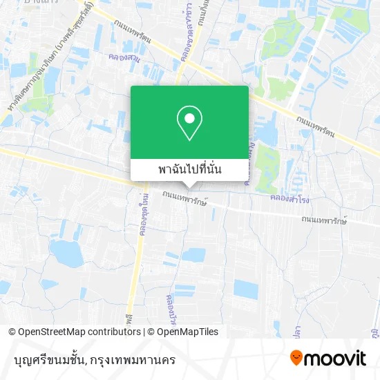 บุญศรีขนมชั้น แผนที่